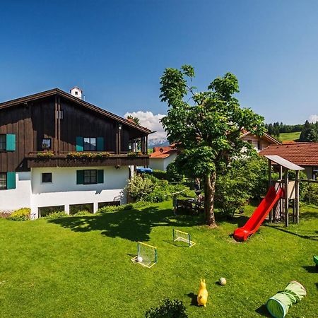 Allgaeu Ferienhaus Strobel Rosshaupten Bagian luar foto