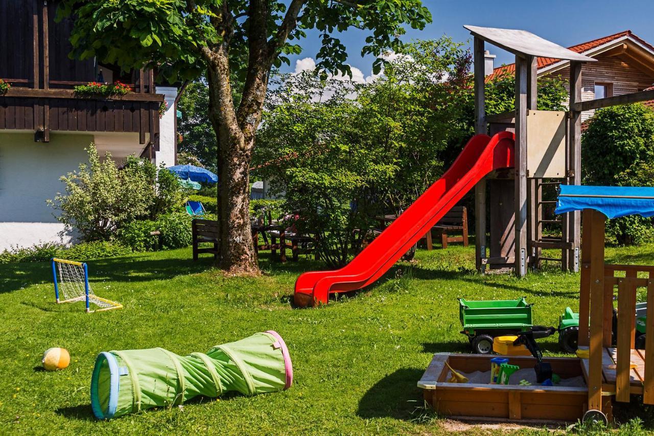 Allgaeu Ferienhaus Strobel Rosshaupten Bagian luar foto