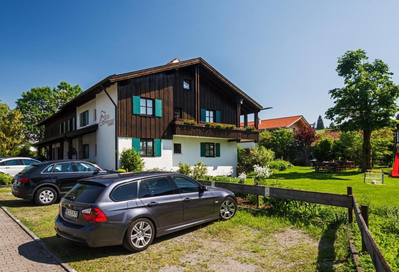 Allgaeu Ferienhaus Strobel Rosshaupten Bagian luar foto