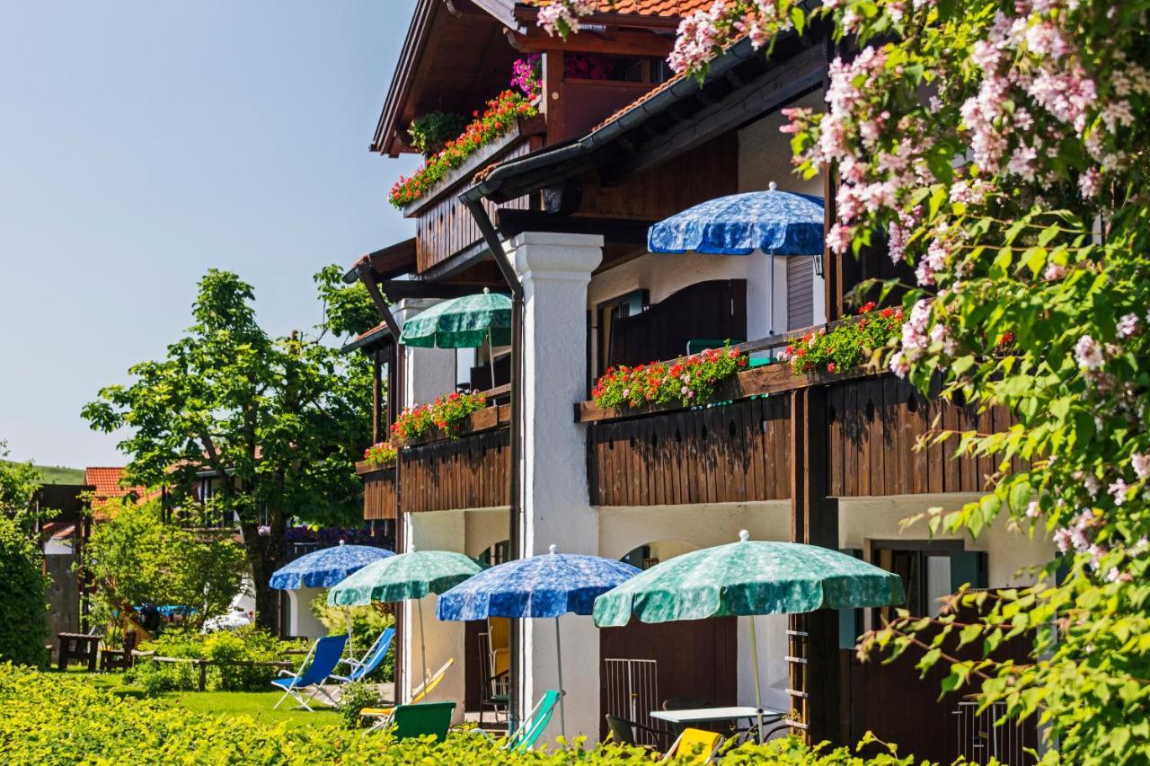 Allgaeu Ferienhaus Strobel Rosshaupten Bagian luar foto